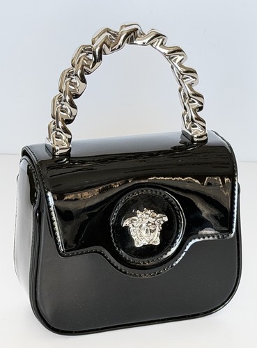 Borsa versace silver medusa - silver, in