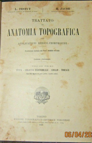 Libri trattato anatomia - libri, di