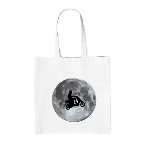 Ciclomotore luna borsa tote - ciclomotore,