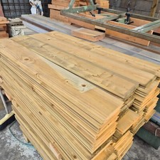 Perlina in Abete Impregnato 15x2 cm, 10 pezzi, Lunghezza mista da 99 cm