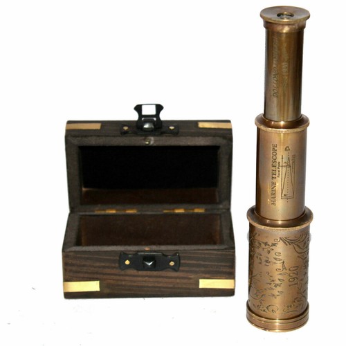 Antico telescopio marittimo