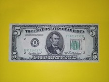 Banconota 5 Dollari USA 1950 B