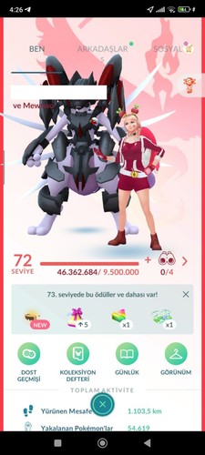 Pokémon acc livello - go, lvl