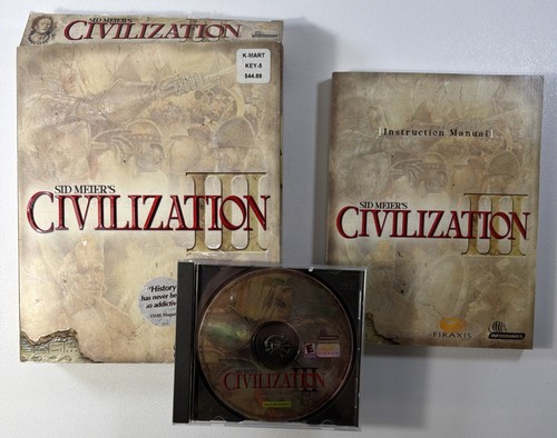 Civilization iii big box - civilization,