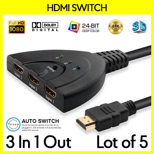 Confezione switcher hdmi 3 - 5,