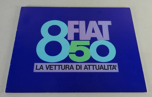 Catalogo brochure fiat 850 - /,
