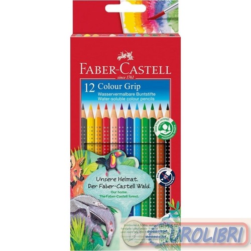 Pastelli colourgrip colori - pastelli, 12