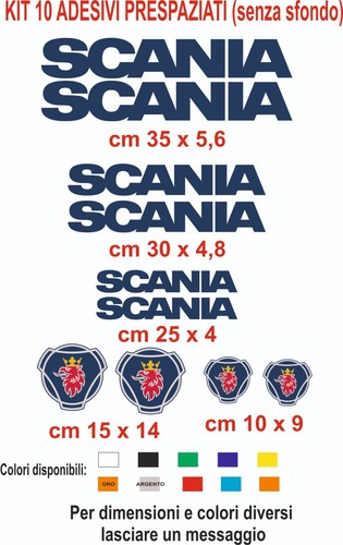 Adesivi scania vinile - scania,