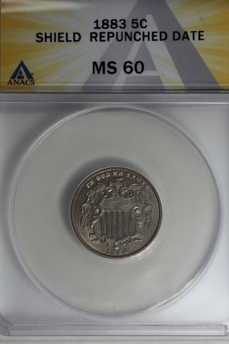 1883 anacs 60 scudo - 1883,