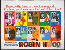 Robin Hood ORIGINAL Quad Film