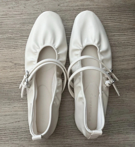 Ballerine stradivarius bianche - stradivarius,