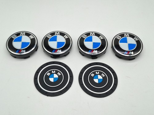 Coprimozzi borchie auto bmw - 4,