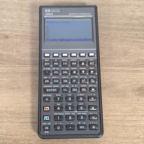 Hewlett packard 48sx - hewlett,
