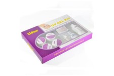 Kit ricostruzione unghie professionale uv gel nail art primer kit completo lidan