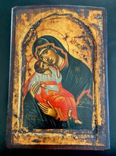 Bella Icona Bizantina Dipinta