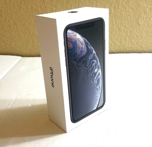 Iphone nero 128gb - xr, scatola