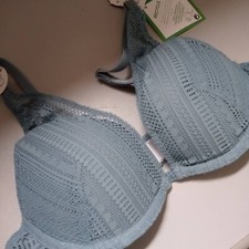 Reggiseno Tex imbottito pizzo