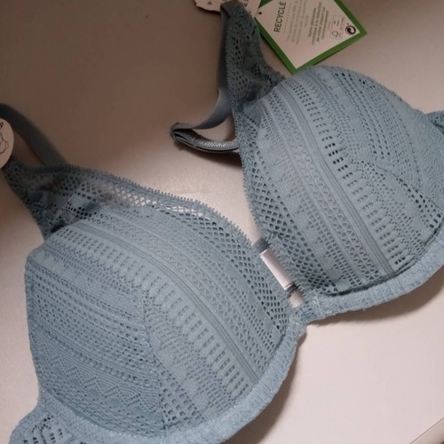 Reggiseno tex imbottito pizzo - tex,