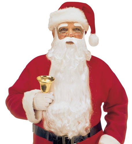 Barba babbo natale lusso - barba,