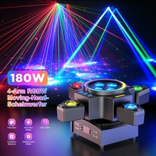 Fascio LED 180 W RGBW raggio