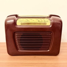RADIO VINTAGE WATT PICCOLO SPORT 1953 BACHELITE PORTATILE A VALVOLE RARISSIMA