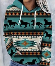 AZTEC HOODIE SIZE XL 
