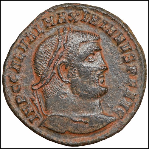 Galerio follis eraclea - galerio, antica