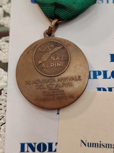 Medaglia adunata nazionale - medaglia,