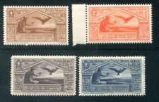1930 Regno Posta Aerea Virgilio serie 4 valori nuovi MNH **