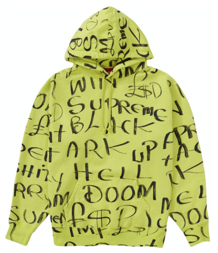 Felpa supreme black ark - felpa,