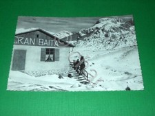 Cartolina Piani di Bobbio - Gran Baita - Particolare 1957.