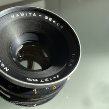 Mamiya - Sekor 127mm F/3.8 - Teleobiettivo per Mamiya RB67 - Filtro Confezione Accessori