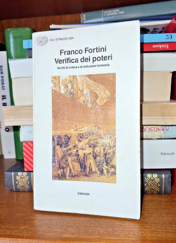 Franco fortini verifica dei - fortini,,