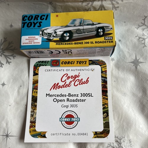 Corgi toys model club 303s - corgi,