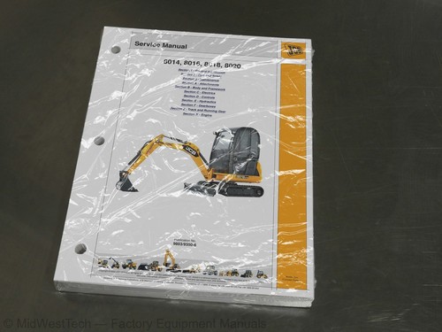 Miniescavatore jcb 8014 - miniescavatore,