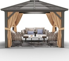 10x10/12x10 FT Hardtop Gazebo