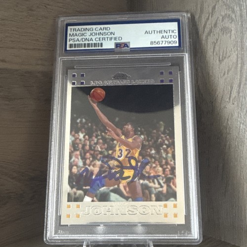 Topps autografo magic johnson - topps,