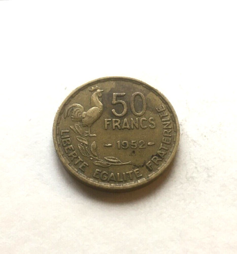 Francia franchi 1952 moneta - 50,