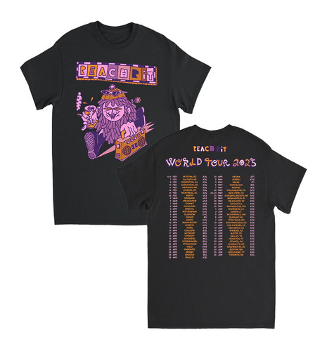Shirt peach pit band world - t-shirt,