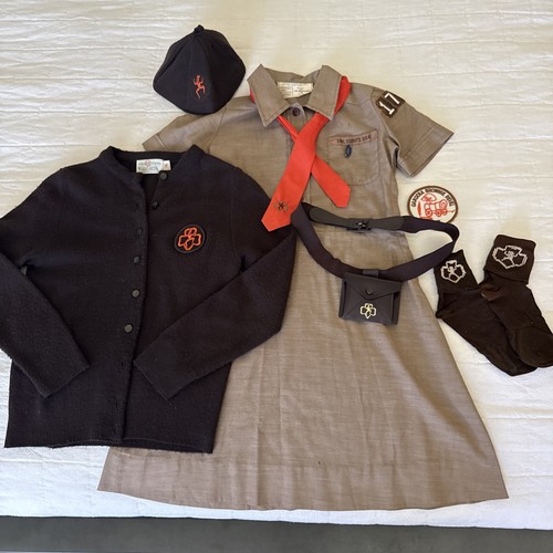 Divisa brownie vintage ragazza - brownie,