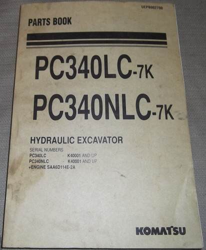 Komatsu pc340lc pc340nlc - pc340lc-7k, pc340nlc-7k