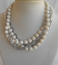 doppia lunga COLLANA firma