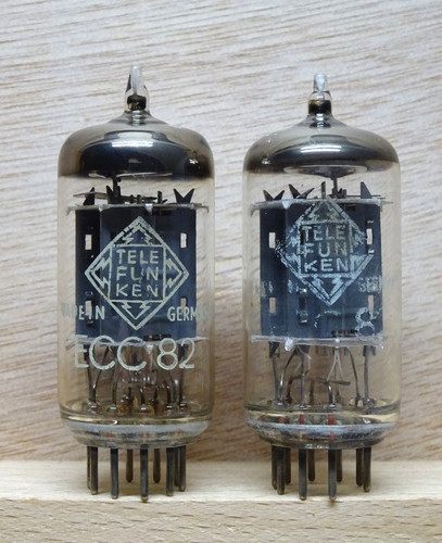 Coppia telefunken ecc82 oltre - ecc82,