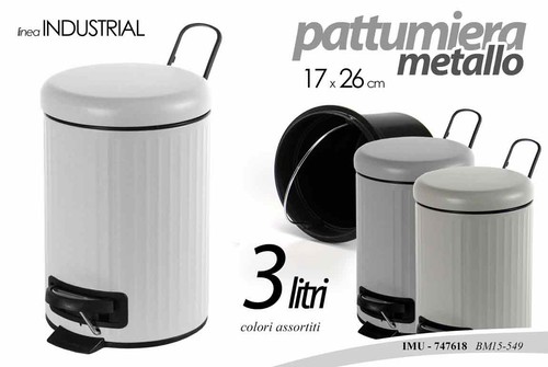 Pattumiera pedale bagno - a,