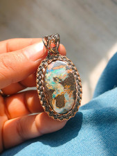 Ciondolo opale masso naturale