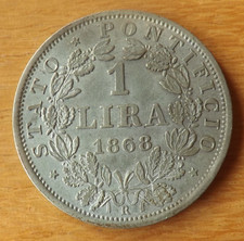 Moneta Argento 1 Lira Stato