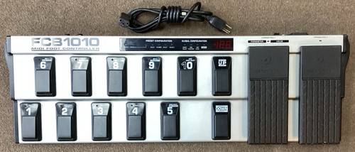 Behringer fcb1010 midi - midi, foot