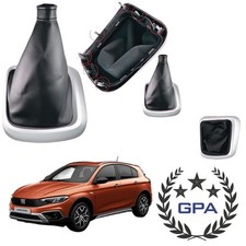 CUFFIA CAMBIO CON CORNICE CROMATA FIAT TIPO 2015 2016 2017 2018 2019 2020