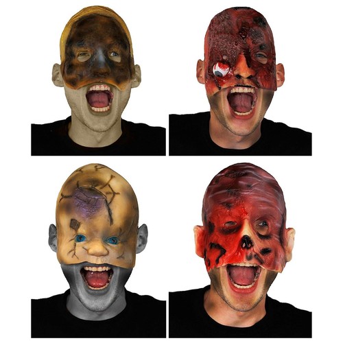 Maschera halloween lattice - di,