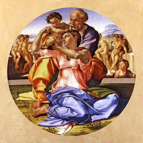 Quadro michelangelo buonarroti - michelangelo,